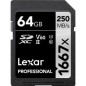 Lexar Professional SDXC UHS-II Memory Card 64GB 250MB/s